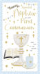 Picture of SPECIAL NEPHEW FIRST COMMUNION CARD